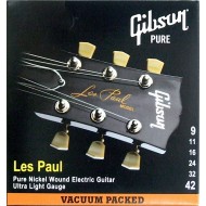Струны для электрогитары GIBSON SEG-LP9