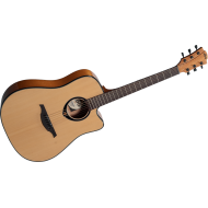 Акустическая гитара LAG TRAMONTANE T66DC