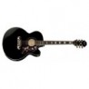 EPIPHONE EJ-200CE BK GLD