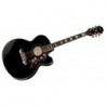 EPIPHONE EJ-200CE BK GLD