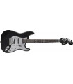 FENDER SQUIER STANDART STRATOCASTER BLACK AND CHROME