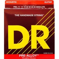 Струны для акустической гитары DR PRE ALLOY PML-11