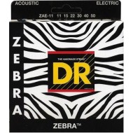 Струны для акустической гитары DR ZEBRA ZAE-11