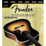 Струны для акустической гитары FENDER 60L