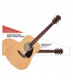 FENDER FA-115 DREADNOUGHT PACK NATURAL