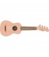 FENDER UKULELE VENICE SOPRANO SHELL PINK WN