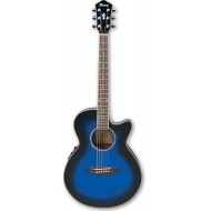 Электроакустическая гитара IBANEZ AEG10E TBL