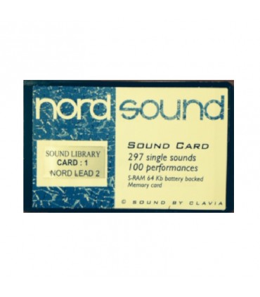NORD CLAVIA SOUND LIBRARY 1 NORD 2