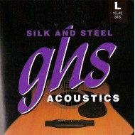 Струны для акустической гитары GHS STRINGS 345 SILK&STEEL