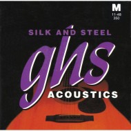 Струны для акустической гитары GHS STRINGS 350 SILK&STEEL