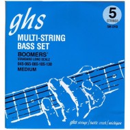 Струны для бас гитары GHS STRINGS 5M-DYB BOOMERS