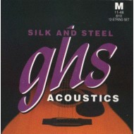 Струны для акустической гитары GHS STRINGS 610 SILK&STEEL