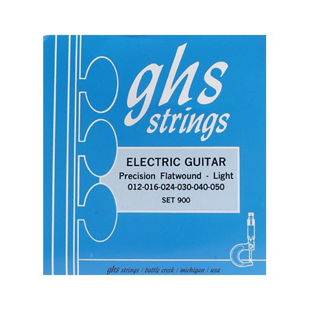 GHS STRINGS 900 PRECISION FLATWOUND