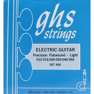 Струны для электрогитары GHS STRINGS 900 PRECISION FLATWOUND