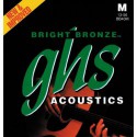 GHS STRINGS BB40M BRIGHT BRONZE