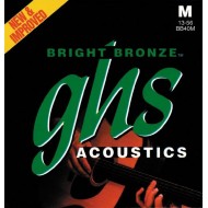 Струны для акустической гитары GHS STRINGS BB40M BRIGHT BRONZE