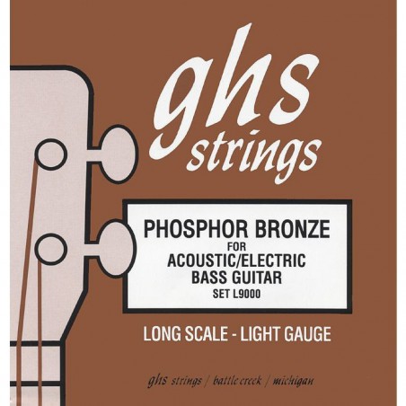 GHS STRINGS L9000 PHOSPHOR BRONZE