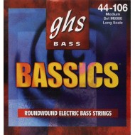 Струны для бас гитары GHS STRINGS M6000 BASSICS