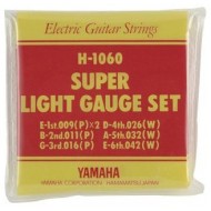 Струны для электрогитары YAMAHA H1060 ELECTRIC SUPER LIGHT (09-42)