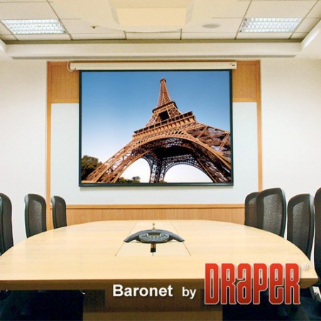 DRAPER BARONET 234/92" HDTV, HCG WC, ed 30