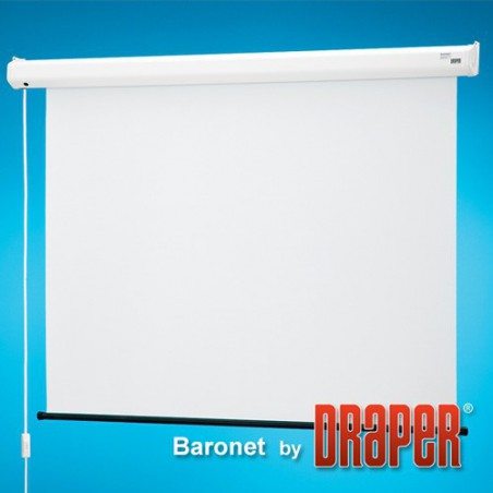 DRAPER BARONET 269/106" HDTV, MW WC, ed 30