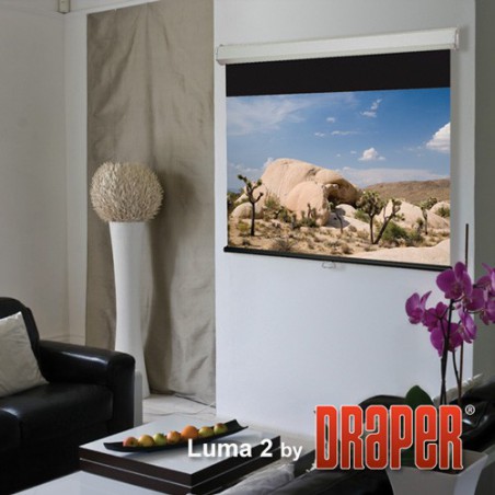 DRAPER LUMA 2 269/106" HDTV, MW WC