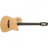 GODIN MULTIAC NYLON FRETLESS (SA) NATURAL HG SF