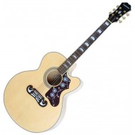 Электроакустическая гитара EPIPHONE EJ-200CE NAT GH