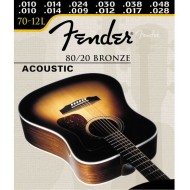 Струны для акустической гитары FENDER 7012L
