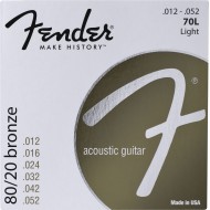 Струны для акустической гитары FENDER 70L