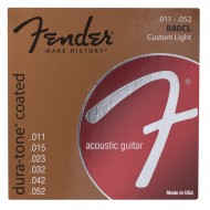 Струны для акустической гитары FENDER 880CL 80/20 COATED 1152
