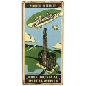 FENDER ALLIES VINTAGE METAL SIGN