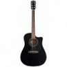 FENDER CD-60SCE BLACK WN