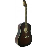 Акустическая гитара SX DG25/12/BKS